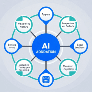 Step-by-step guide to AI adoption for small businesses